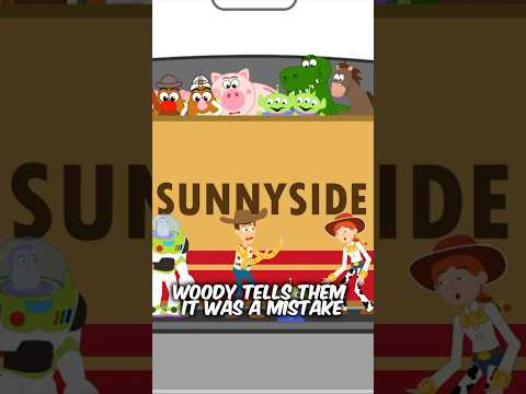 Toy Story 3! | Andy Goes to College (Pt. 1) #disney #pixar #toystory #woody #buzzlightyear #shorts