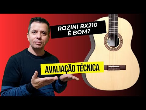 VIOLÃO ROZINI RX210 AT É BOM? REVIEW