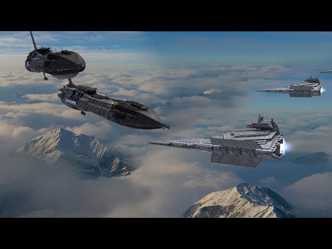 AI Fleet Combat: Providence Carriers vs Victory Star Destroyers