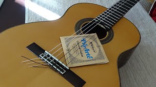 Video thumbnail for Žice D'Addario Pro Arte EJ 50 black nylon, hard tension - STARE vs NOVE by Svet akustike