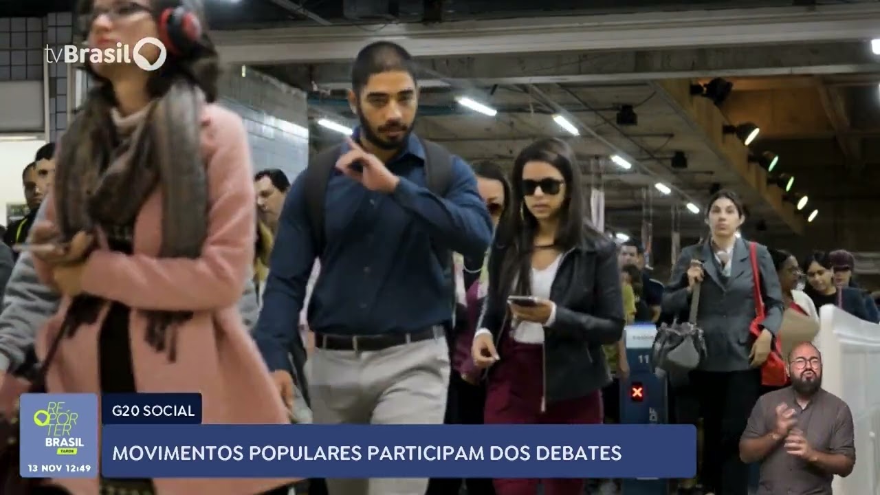 G20: evento com sociedade começa amanhã no Rio de Janeiro