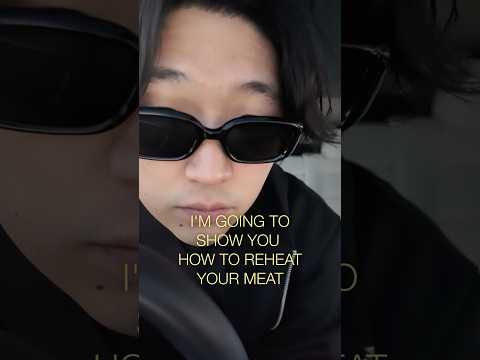 Let me show you how to reheat your meat without losing quality.