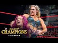 FULL MATCH Flair Vs Banks Vs Bayley Raw Women S Title Match WWE Clash Of Champions 2016