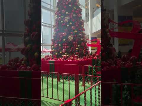 Decoração natalina do Shopping da cidade de Paulista, Pernambuco #turismo #natal #travel #feliznatal