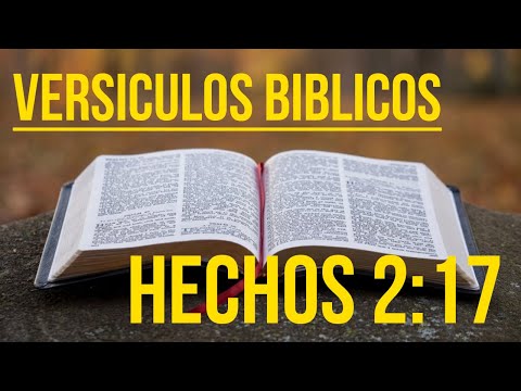 Versiculos Biblicos - Hechos 2:17