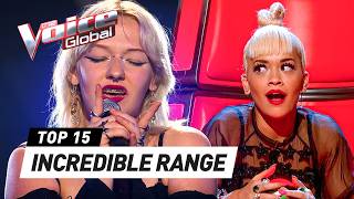 Talents with the most incredible VOCAL RANGE on The Voice