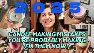 7 Biggest Candle Making Problems for Beginners and How to Avoid Them