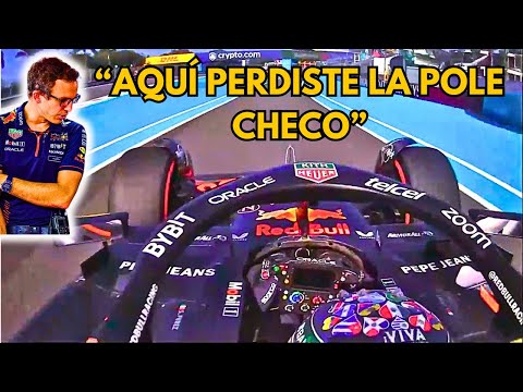 Team Radio de Checo Pérez Tras Clasificar P3 | Clasificación Sprint Miami