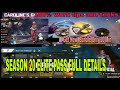 January Season 20 Elite Pass Full Review New Event Full Free Fire