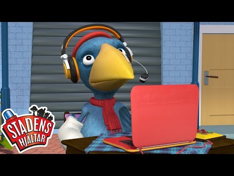 Stadens Hjältar - Snurriga Larm | Bilar Tecknad för barn | Fordon Barnprogram