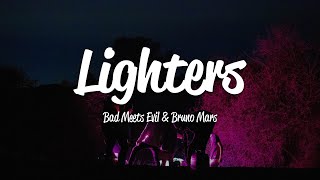 Eminem, Royce Da 5&#39;9 (Bad Meets Evil) - Lighters (Lyrics) ft. Bruno Mars