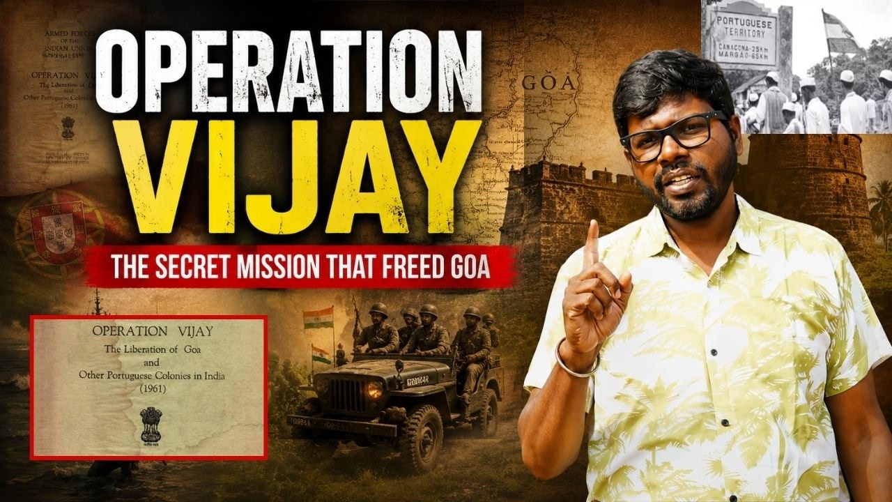 Operation Vijay 🎖️ The Secret Mission That Freed Goa | கோவா வரலாறு Part 3 | Big Bang Bogan