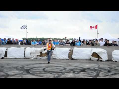 Drifters Anonymous - Marin Guilbault loses his bumper at CSCS