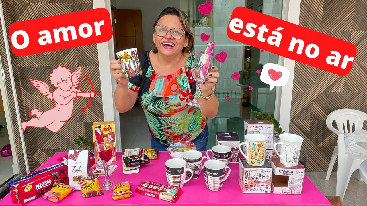 COMPRINHAS PARA DIA DOS NAMORADOS + RECEBIDINHO DO RENATO EMBALAGENS 😍