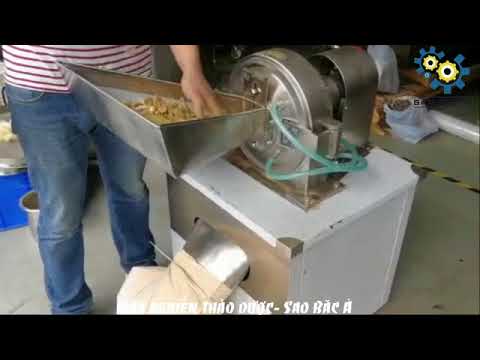 Video Máy Nghiền Thảo Dược