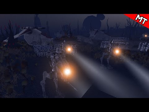 The REAL INVASION of Umbara - Men of War 2 - Star Wars Mod