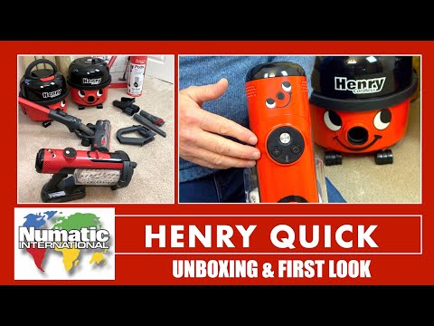 New Henry Quick Cordless Vacuum Cleaner Unboxing, First Look & Demo