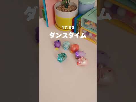 仲間が増えたマイクロペットたちの1日ルーティーン🐱✨#デジタル #かわいい #おもちゃ #マイクロペット #micropets