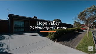 Video overview for 26 Namatjira Avenue, Hope Valley SA 5090