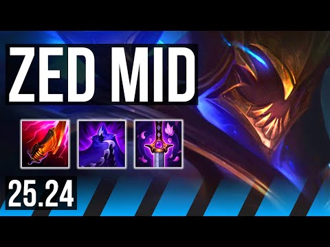 ZED vs YONE (MID) | Perfect KDA: 19/0/6, 49K damage | NA Master | 25.24