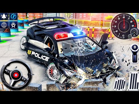Real Car Crash Demolition Derby 3D - Extreme Police Car Racing CrashX 2 - Android GamePlay