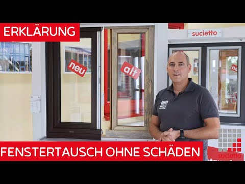 Erklärung Fensteraustausch ohne Schäden