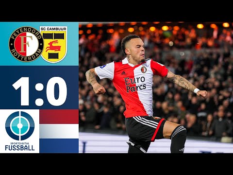 Hartmans Debüt-Treffer bringt Feyenoord auf Platz 2! | Feyenoord Rotterdam - SC Cambuur-Leeuwarden