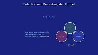 Wie funktioniert die unendliche Vereinigung