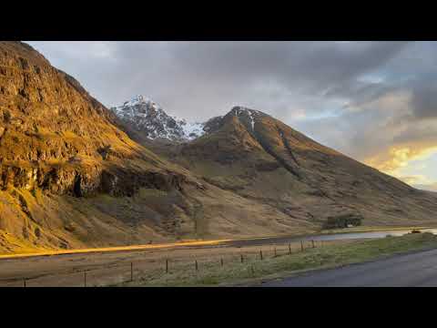 Loch Achtriochtan from A82 Road, Glencoe, Scotland