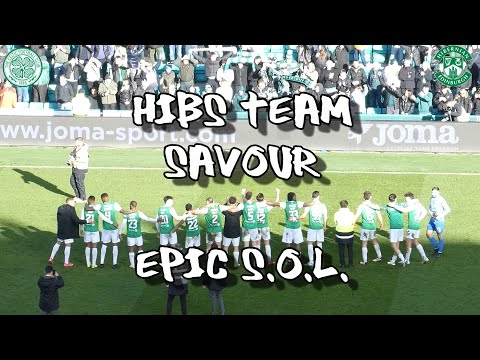 Hibs Team Savour Epic S.O.L - Hibs 2 - Celtic 1