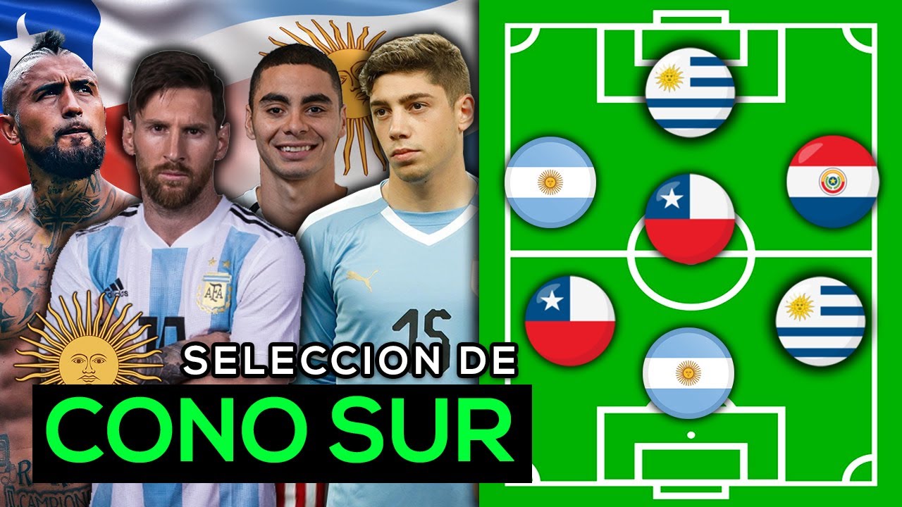 The POWERFUL lineup SOUTH AMERICAN football team if Chile, Argentina, Uruguay and Paraguay merged