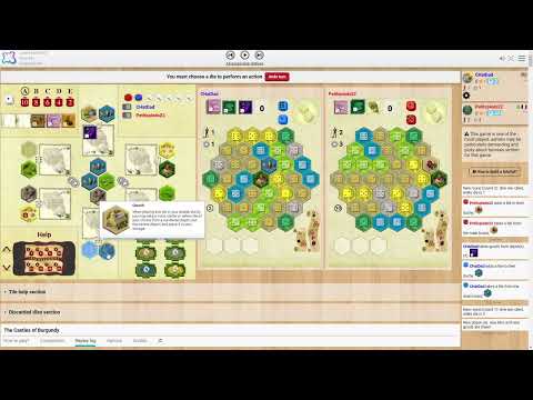 How to Play The Castles of Burgundy on BGA