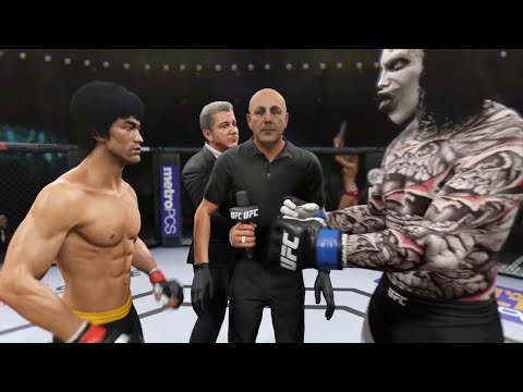 Bruce Lee vs. Night Mare - EA Sports UFC 2 - Crazy UFC
