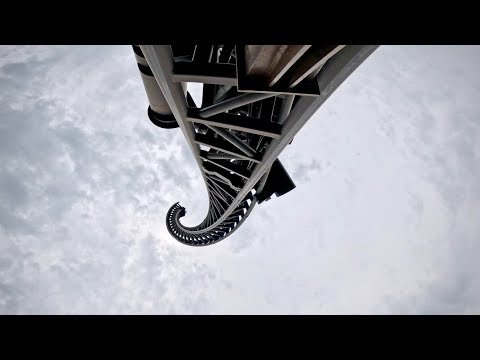 Screaming Condor 『笑傲飛鷹』 先頭 on-ride POV (乗車映像) / 六福村テーマパーク (台湾)