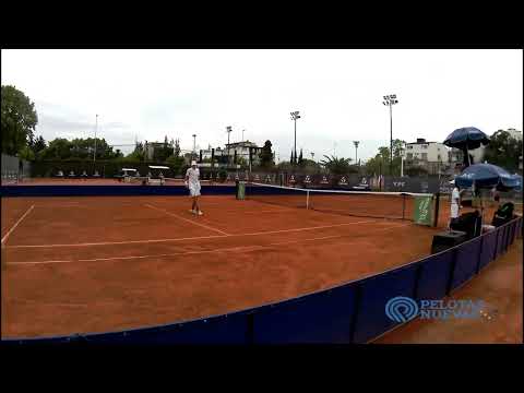 Alec Deckers playing ATP Challenger Tour in Buenos Aires, Argentina