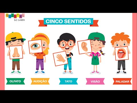 OS CINCO SENTIDOS PARA CRIANÇAS | EDUCAÇÃO INFANTIL | CORPO HUMANO