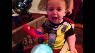 Baby Oliver's 1st Birthday Video | Louis Armstrong - What a Wonderful World
