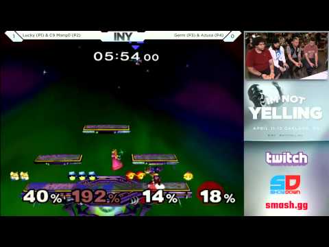INY Day 1 - Teams - Winner Ro16: Lucky & C9 Mang0 vs Germ & Azusa