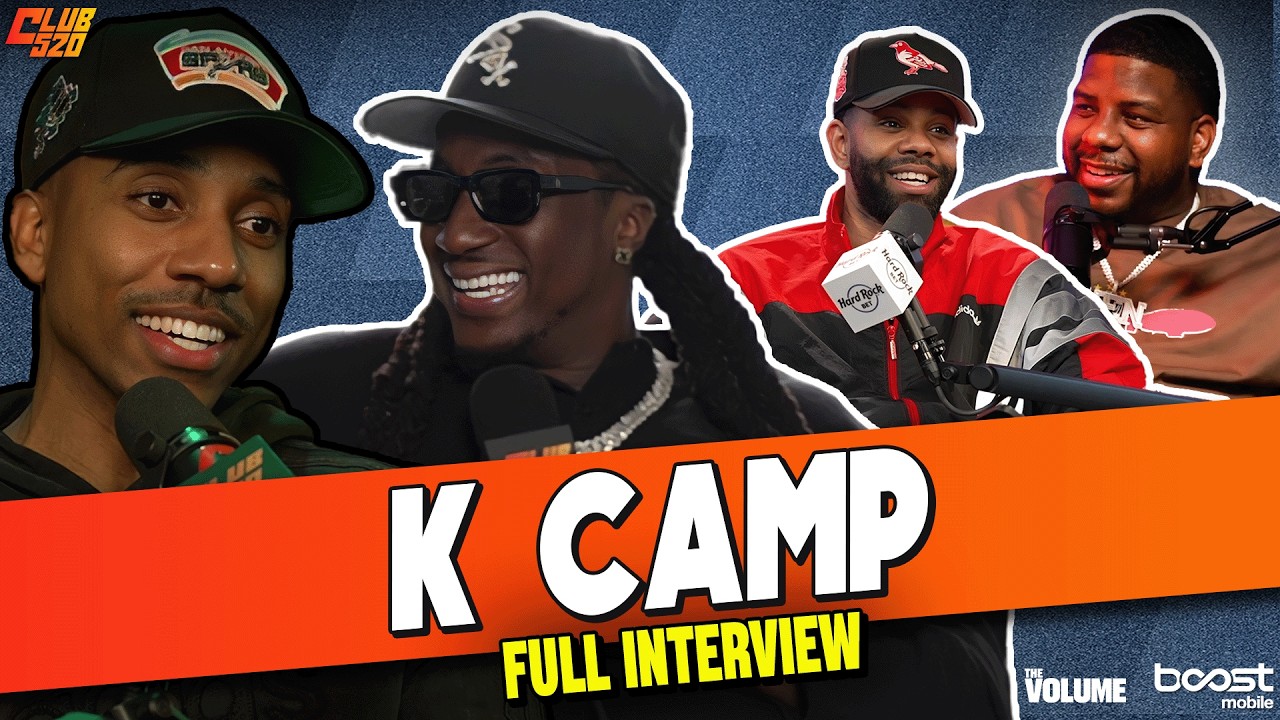 K Camp on KISS albums, CRAZY story on "Cut Her Off" w/ 2 Chainz, music streaming | Jeff Teague & 520