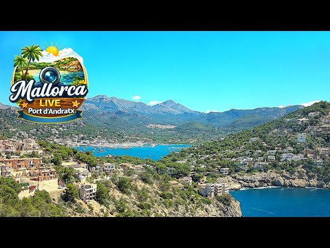 🌞 Live Weather Cam Port d'Andratx / La Mola |4K UHD|24/7 #PortAndratx #Mallorca #Livestream #Weather