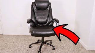 Vogue Furniture Direct Big & Tall Office Chair 500lbs, (Black) - Unboxing & Assembly