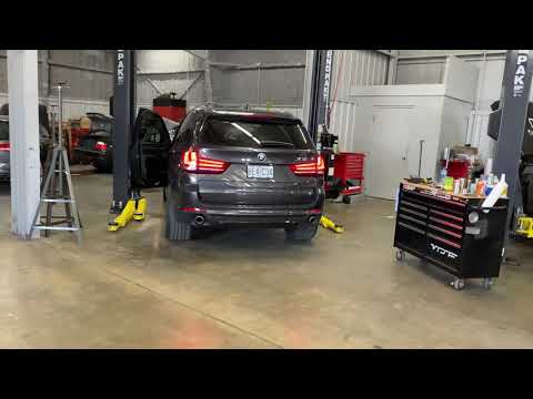 BMW F15 X5 with Vibrant Muffler