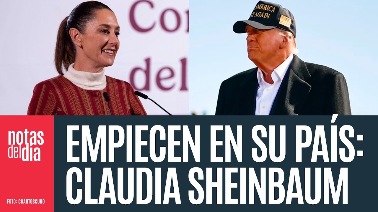 ¿Qué no hay cárteles en EU?, cuestiona la Presidenta de México. Atáquenlos allá, dice