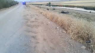 Suğla Baraj yolunda Trafik Kazası: 2 si ağır 3 Yaralı