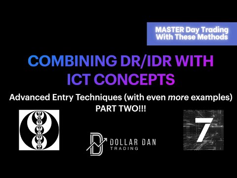 How to Blend ICT Concepts with DR/IDR. ADVANCED Techniques for Mastering Day Trading: PART TWO