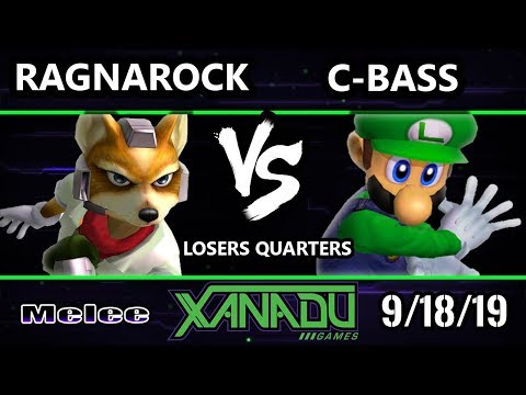 S@X 320 SSBM - ragnarock (Fox) Vs. C-bass (Luigi) Smash Melee Losers Quarters