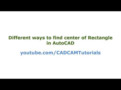 AutoCAD Tutorial for Beginners 1