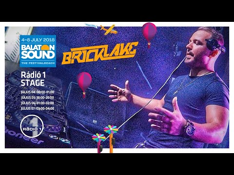 2018.07.06 BRICKLAKE  (Live) - BALATON SOUND | RADIO 1 STAGE