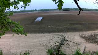 Time-lapse of Murphey Lake draining