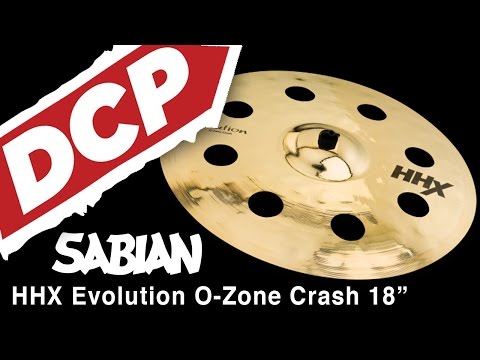 Sabian HHX Evolution O-Zone Crash Cymbal 18" Brilliant image 5